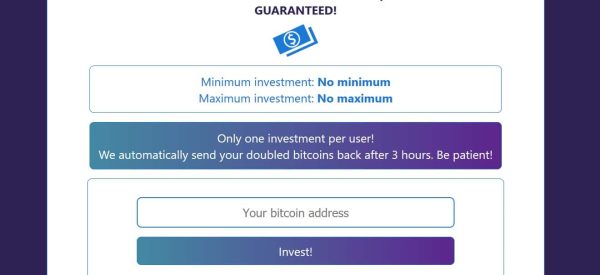Bitcoin Doubler 2017