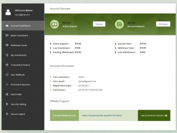 Bitcoin Hyip Script Pro 2017