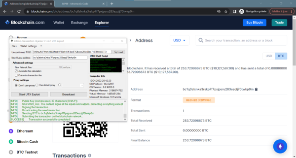 Bitcoin Transaction Hijacker - Image 2